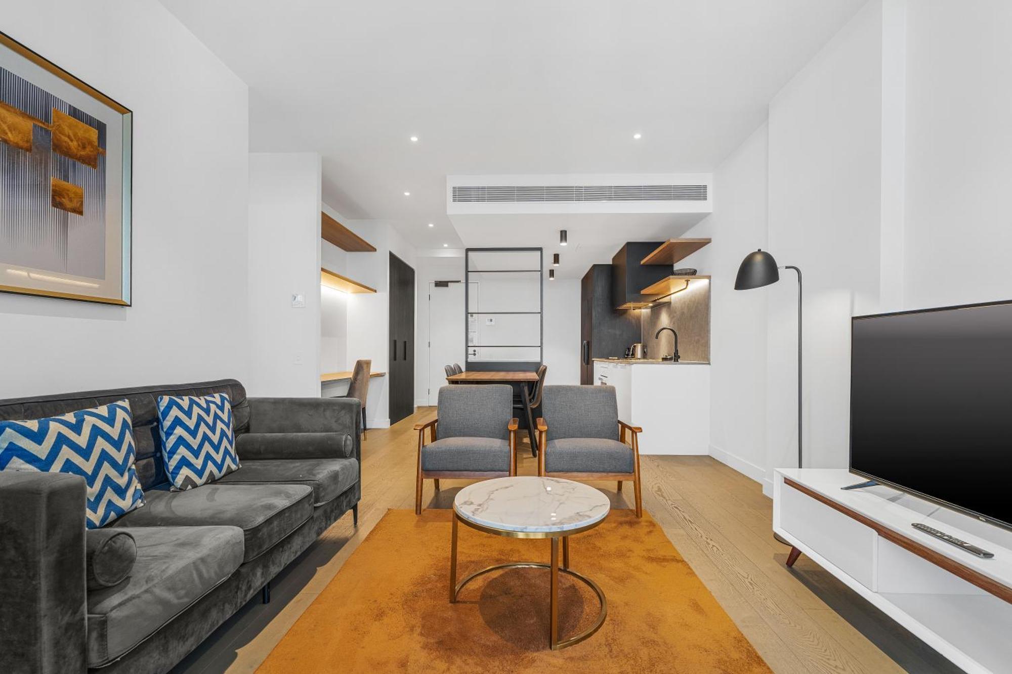 The Eminence Apartments By Cllix Melbourne Eksteriør billede