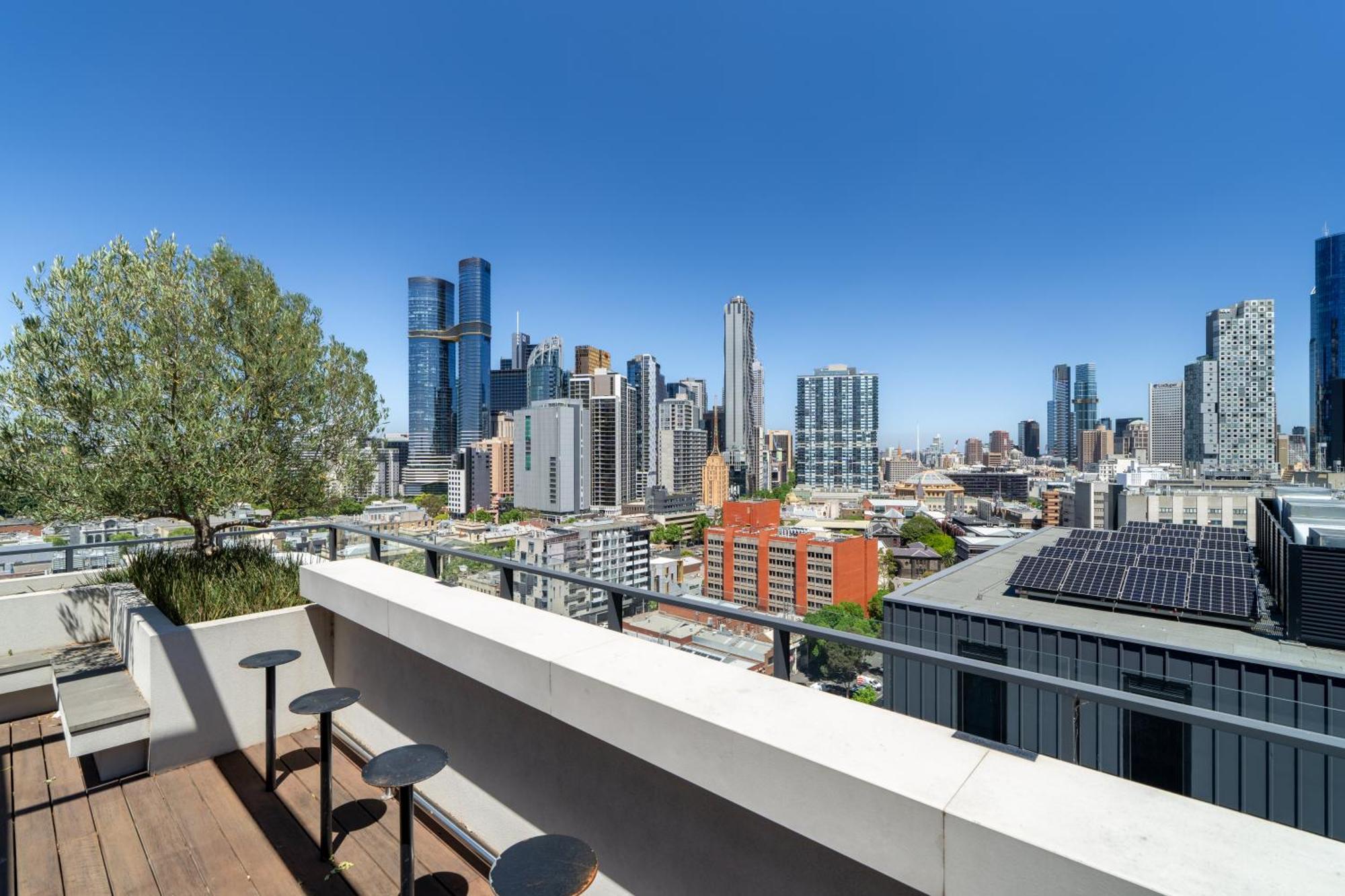 The Eminence Apartments By Cllix Melbourne Eksteriør billede