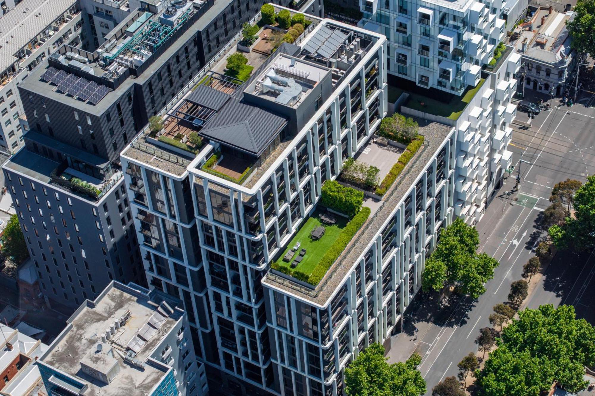 The Eminence Apartments By Cllix Melbourne Eksteriør billede