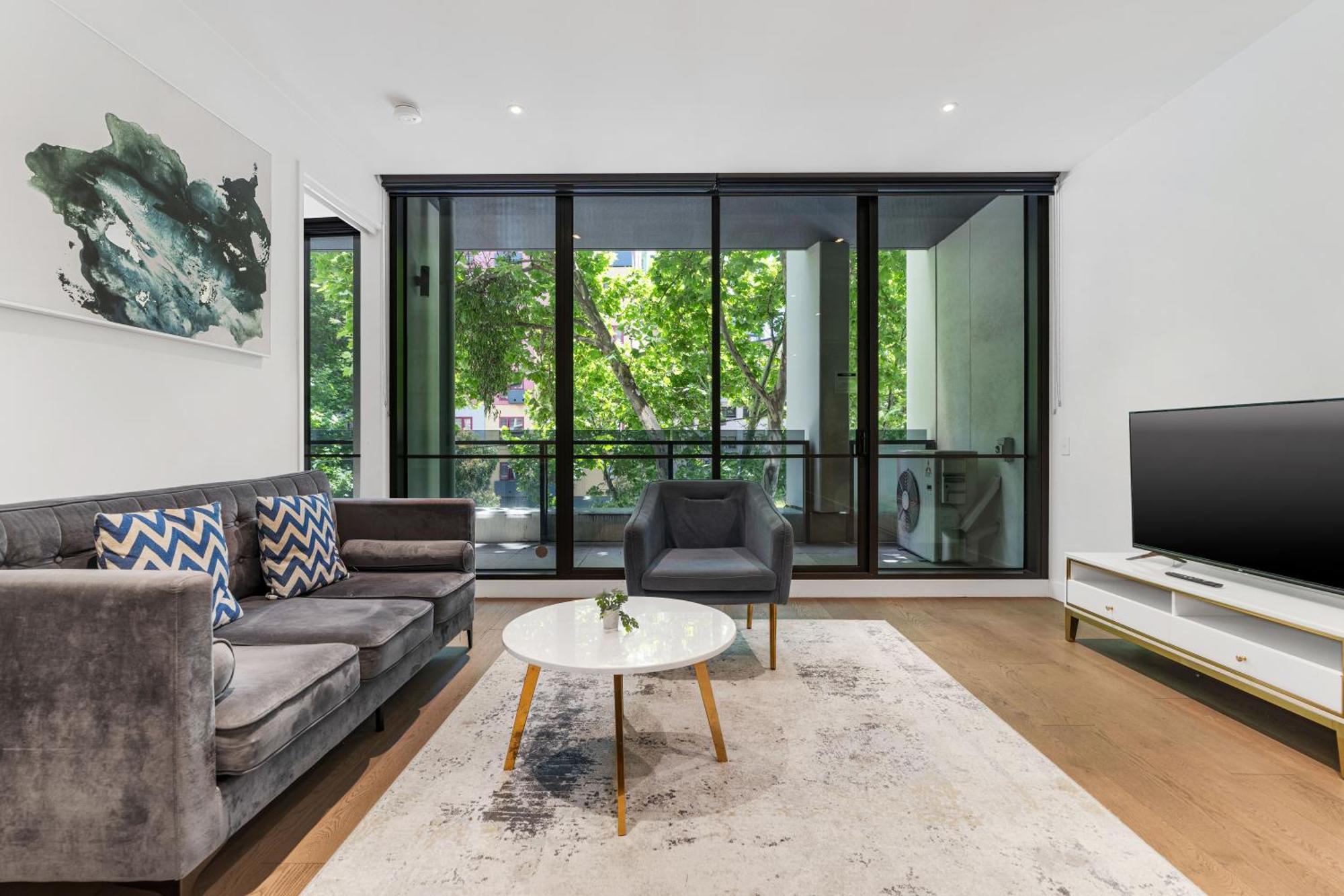 The Eminence Apartments By Cllix Melbourne Eksteriør billede